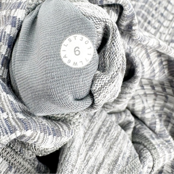 Lululemon Wunder Under Crop Hi-Rise 21" Luon Arrow Jacquard Battleship - Picture 3 of 7